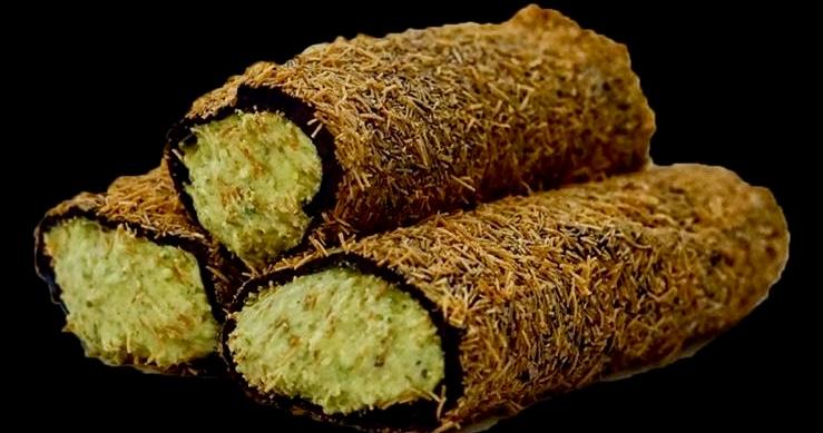 Sarma Lokum pistacho-Pasta Kadaifi