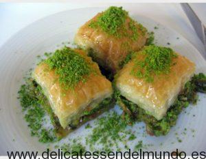 pasteles1 Baklava pistacho
