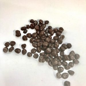 Pasas con chocolate negro