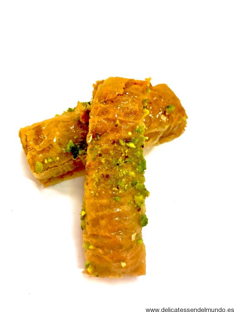 Baklava de Pistacho y Anacardo Vegano ¡Gourmet! Baklava de Pistacho y Anacardo