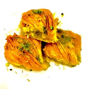 Baklava coco-pistacho