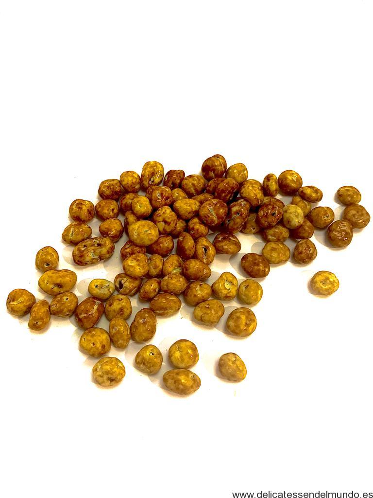 Pasas con chocolate blanco sabor a ron