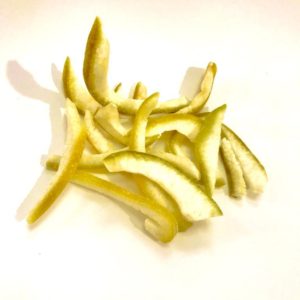 Frutas Deshidratadas Cáscara de pomelo