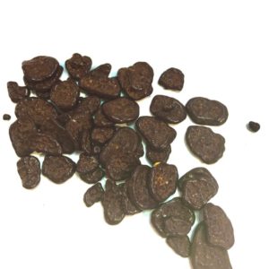 Plátano con chocolate negro