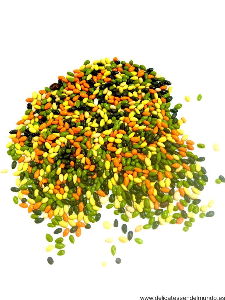 Pipas de girasol con chocolate