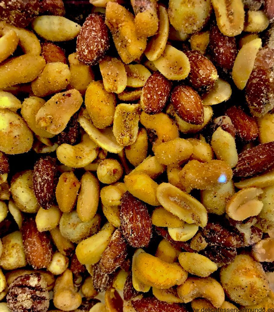 Mix de frutos secos con curry