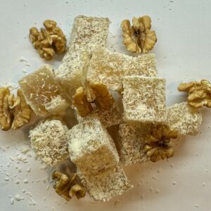 Delicias turcas lokum con nueces