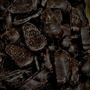 Pera Bañada en Chocolate Negro